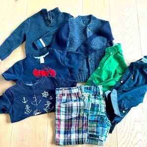 4T Boys Lot.  Gap. Janie & Jack. Lands End. Gymboree. Polo. Family photos! $4/ea
